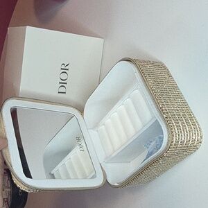 NEW DIOR Beauty CD Star Glittery Jewlery Case!